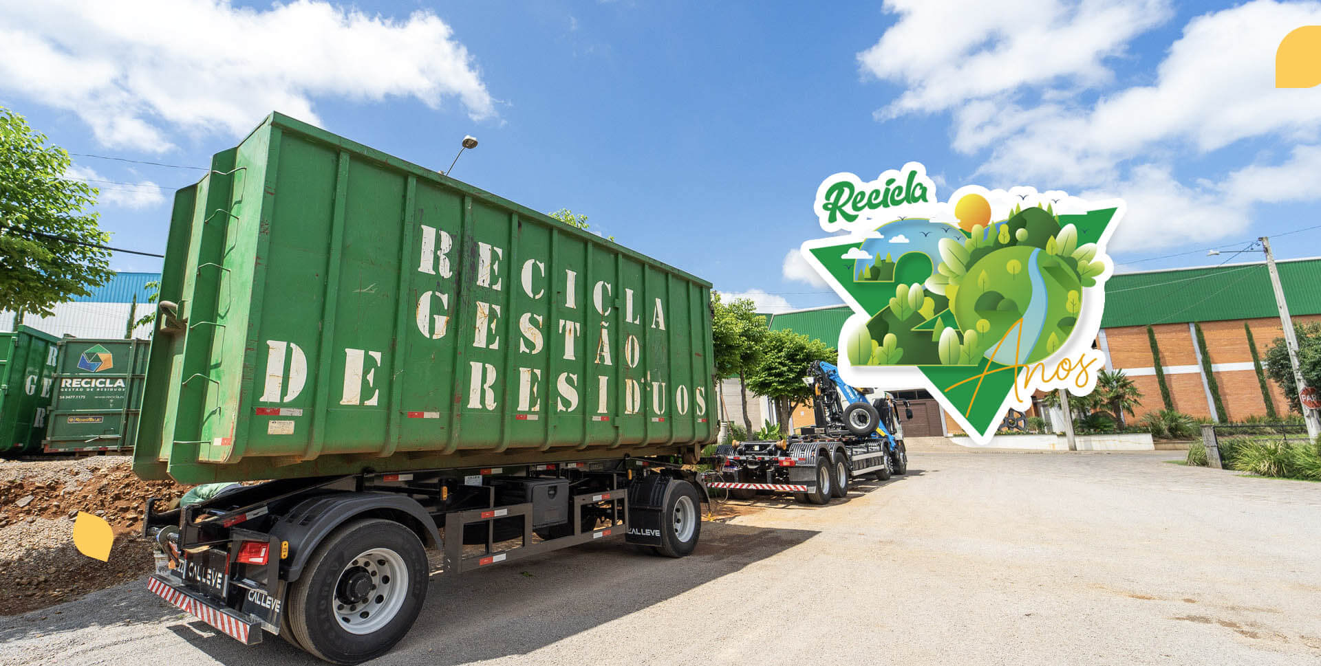 Reciclagem na Serra Gaúcha. Em Paraí e Farroupilha.